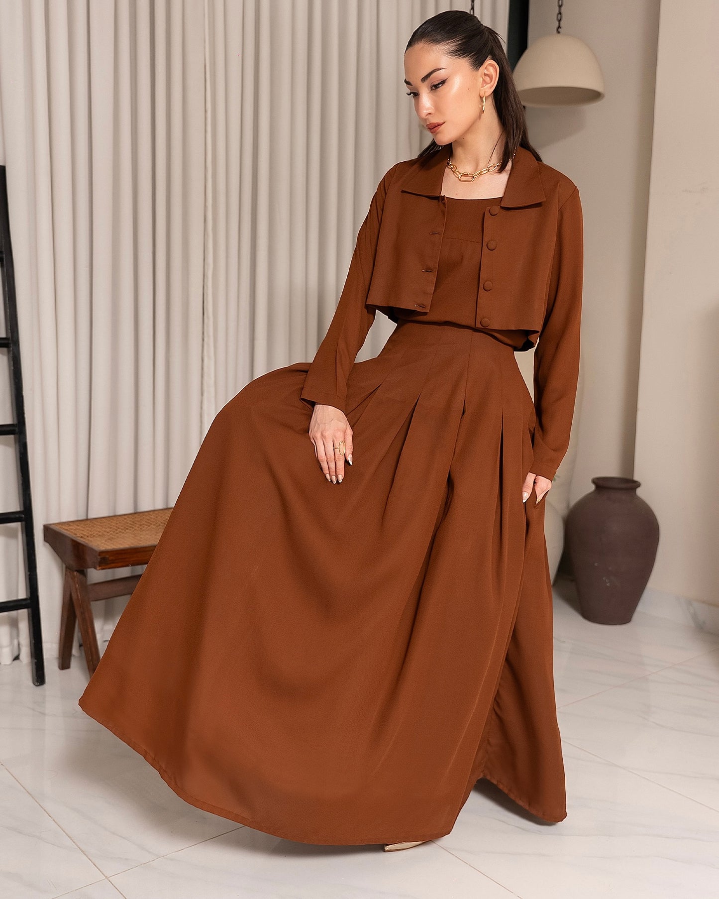 Urban Coat Long Dress